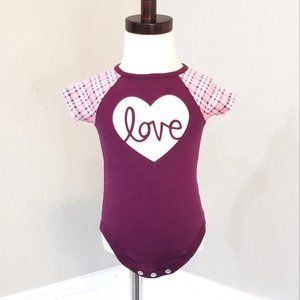🛍  Cranberry Love Onsie